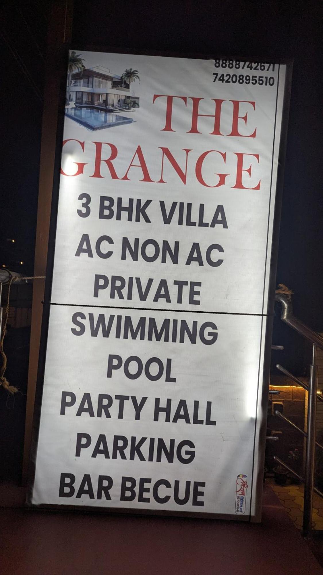 The Grange Lake View Panchgani Esterno foto